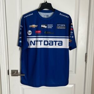 NTT Data Blue Racing T-Shirt Kannan Large
